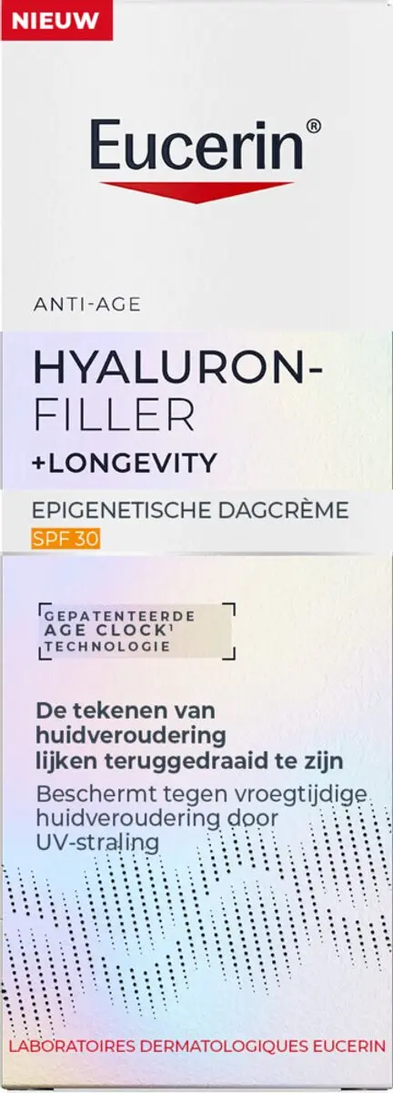 Eucerin Hyaluron-Filler + Longevity Dagcrème SPF30 50ml