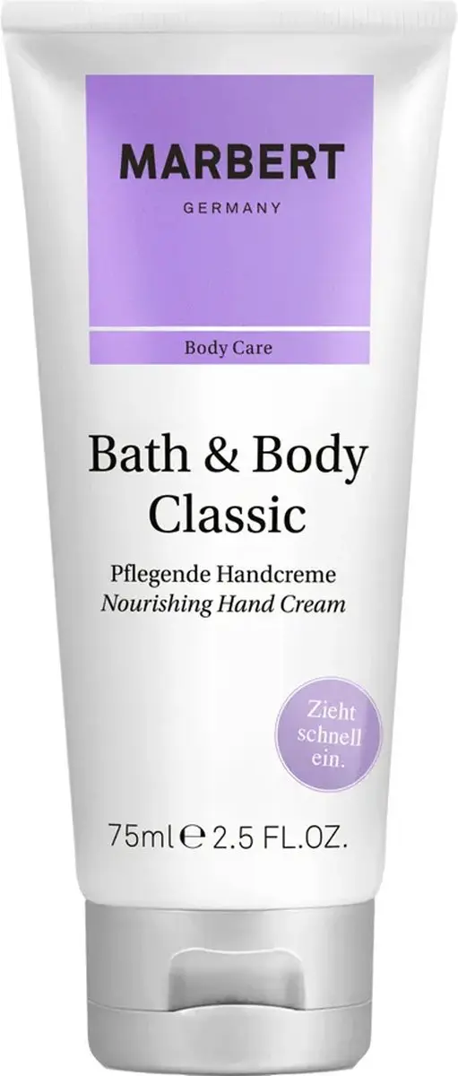 Marbert Bath & Body Classic handcrème 75 ml