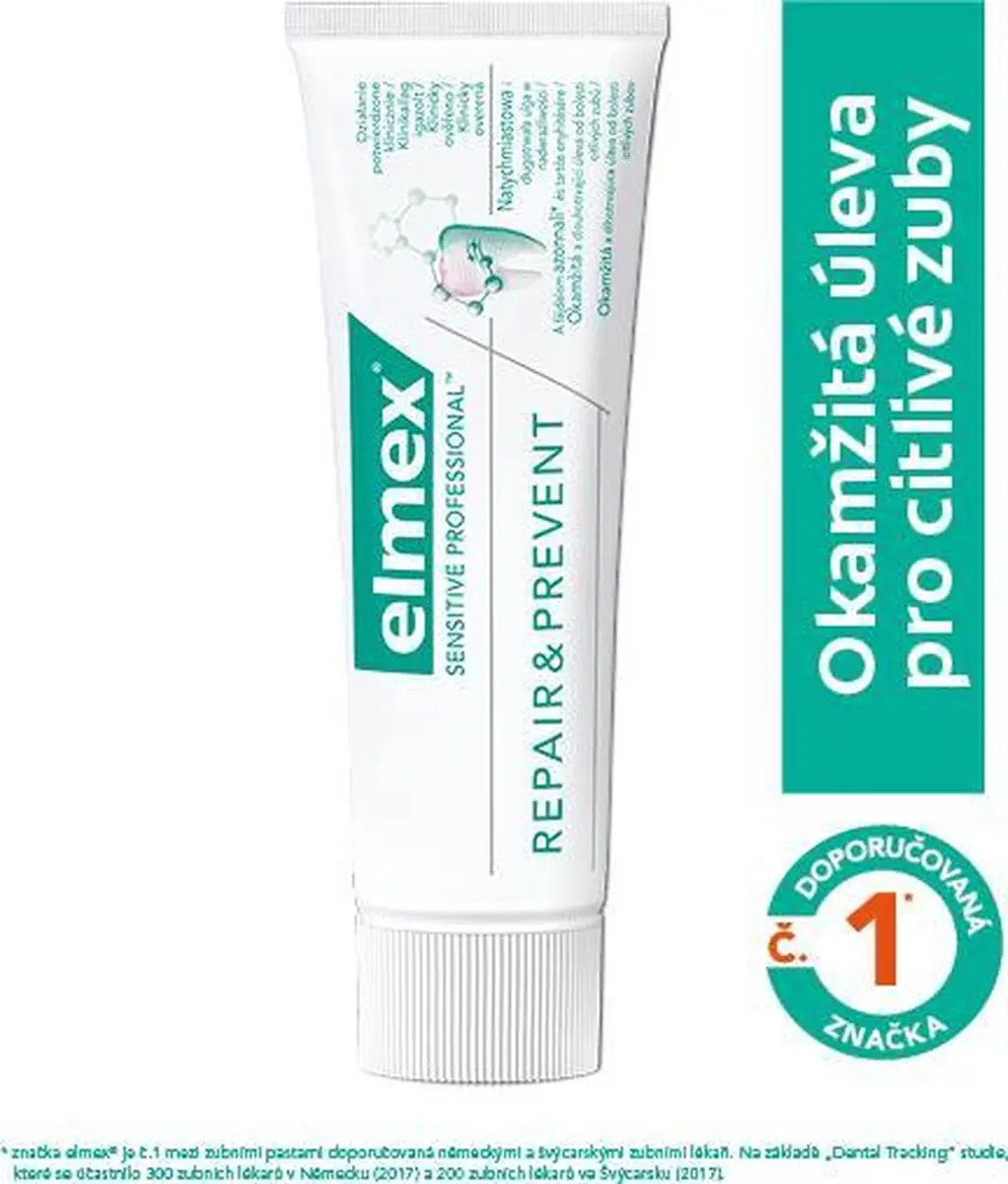 Elmex Pain Relief Tandpasta Sensitiv Professional Repair & Prevent 75ml