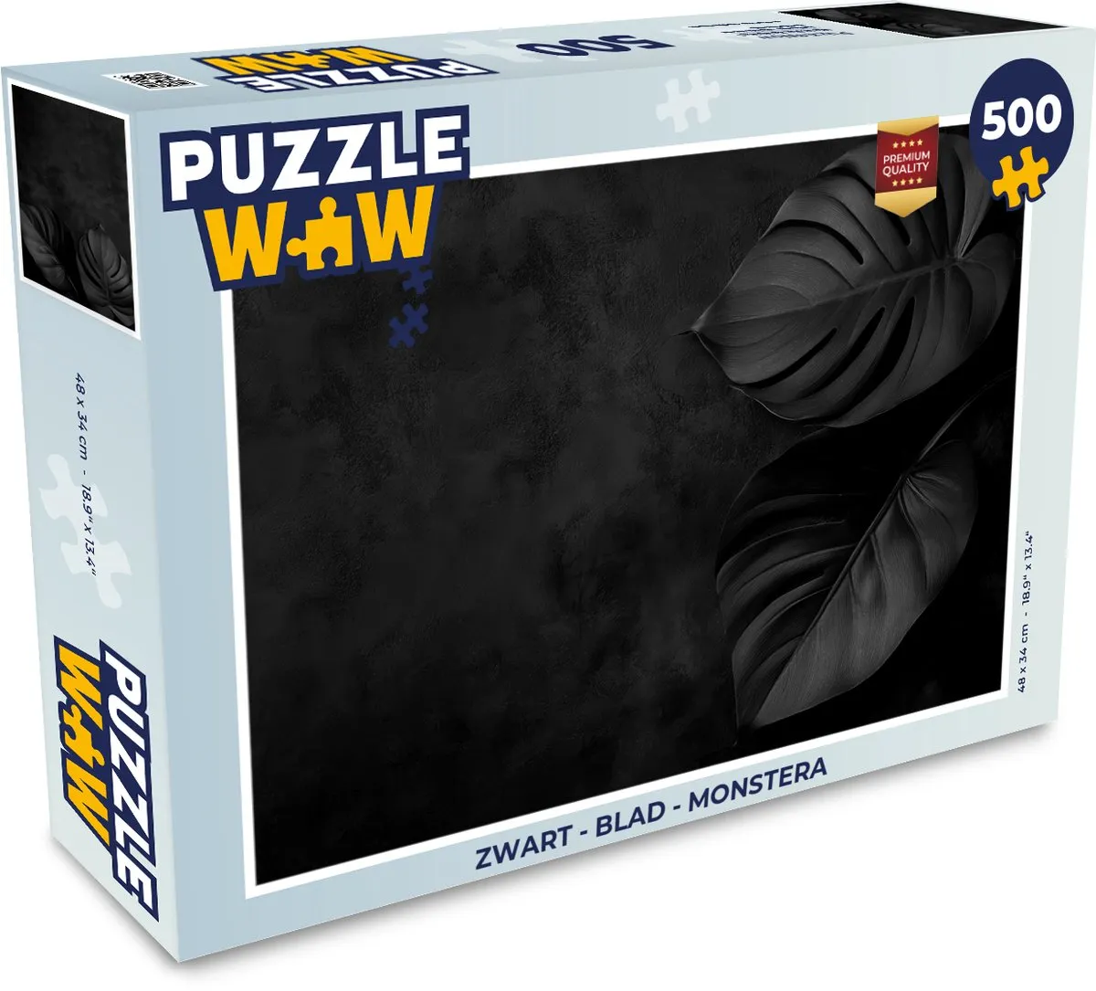 PuzzleWow Monstera Legpuzzel 500 Stuks