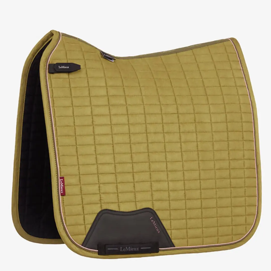 Lemieux Suede Dressage Zadeldek Full - Lichtgroen