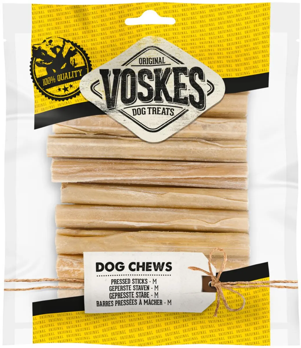 Voskes Hondensnacks Geperste Staven M