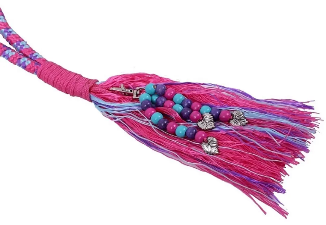 QHP Touwhalster & Neckrope Liberty Fuchsia - Full