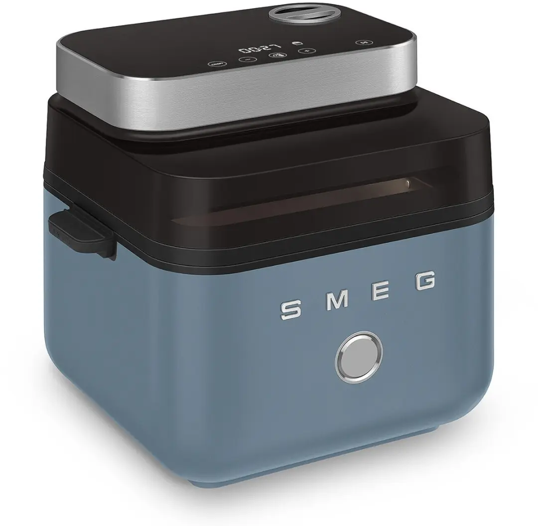 Smeg AFC01SBMEU Airfryer 1450W - 7,3L Storm Blue - afbeelding 2 van 6