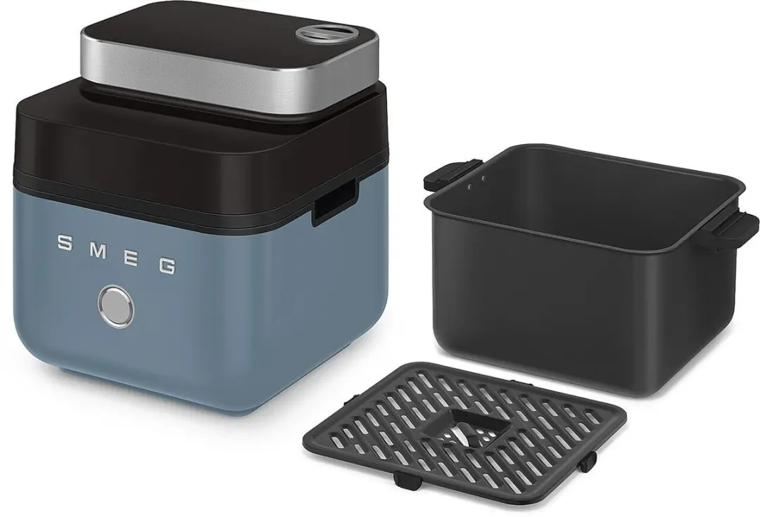Smeg AFC01SBMEU Airfryer 1450W - 7,3L Storm Blue - afbeelding 6 van 6