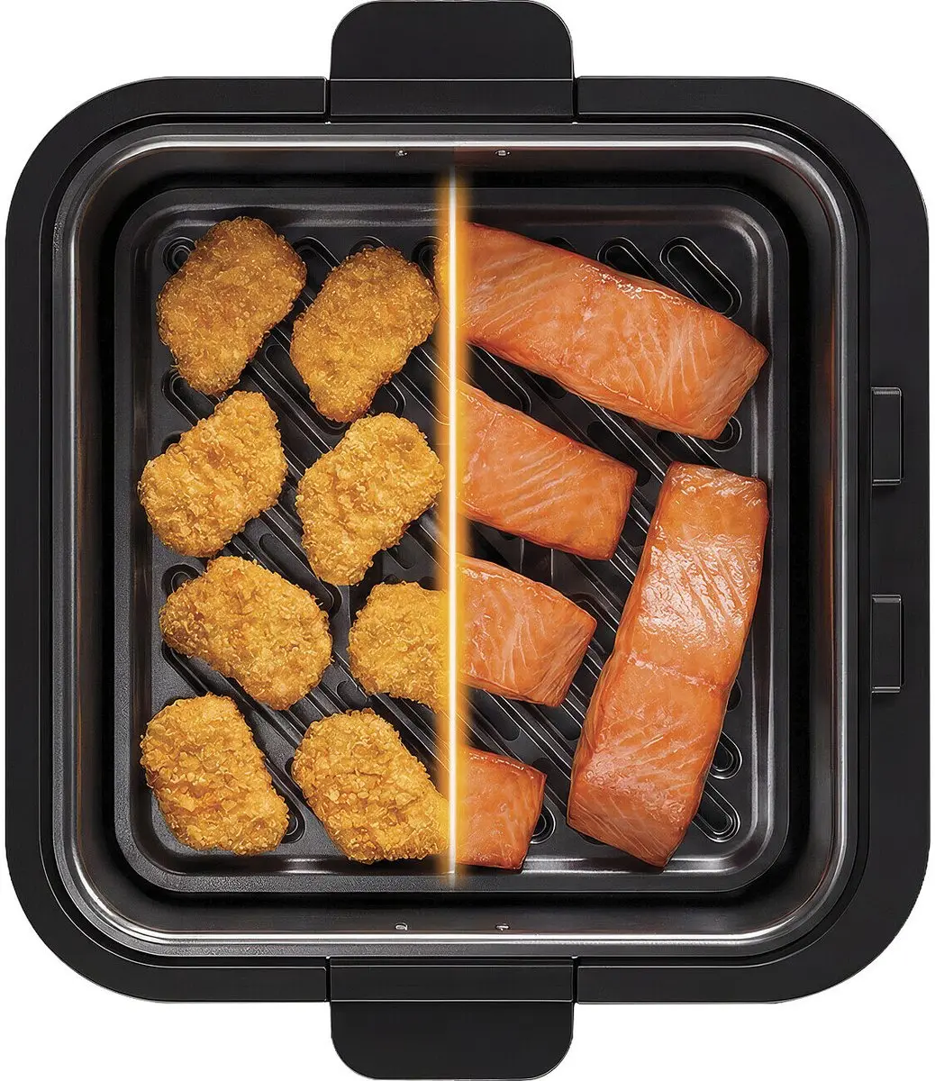 Smeg AFC01EGMEU Airfryer - 7,3L - 1450W - Groen - afbeelding 4 van 6