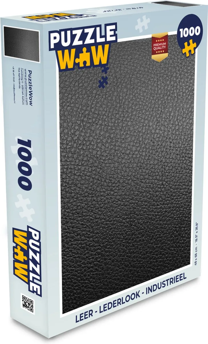 PuzzleWow Industrieel Legpuzzel 1000 Stuks - Multicolor
