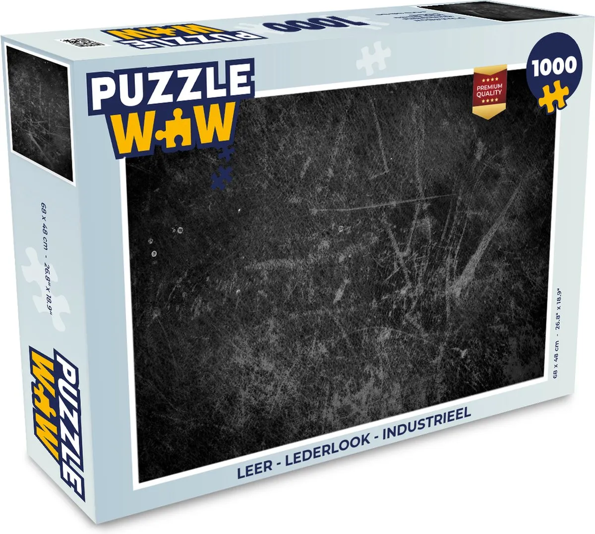 PuzzleWow Industrieel Legpuzzel 1000 Stuks - Multicolor