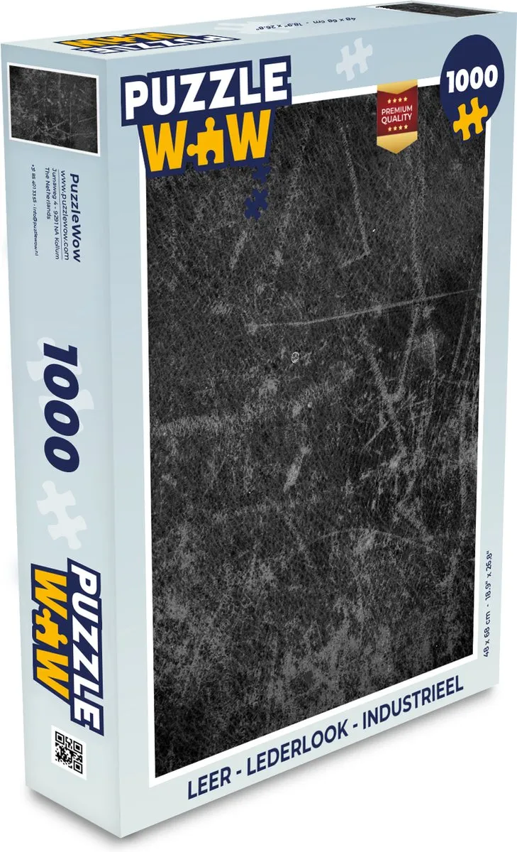 PuzzleWow Industrieel Legpuzzel 1000 Stuks