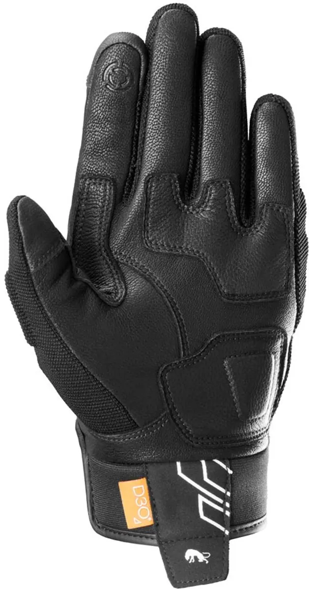 Furygan Jet Neon D3O Motorhandschoenen XL - Zwart/Wit - afbeelding 6 van 6