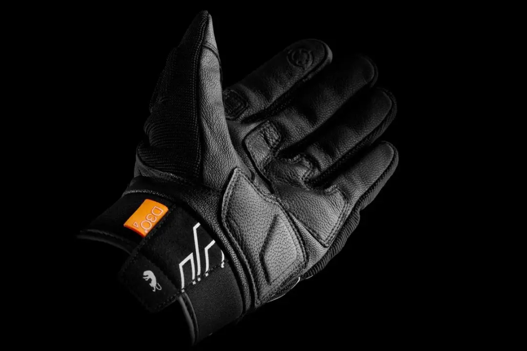 Furygan Jet Neon D3O Motorhandschoenen XL - Zwart/Wit