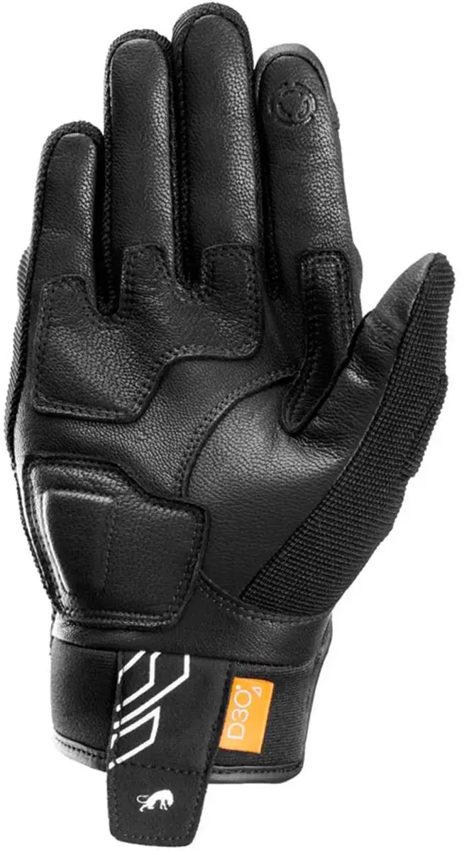 Furygan Jet Neon D3O Motorhandschoenen XL - Zwart/Wit
