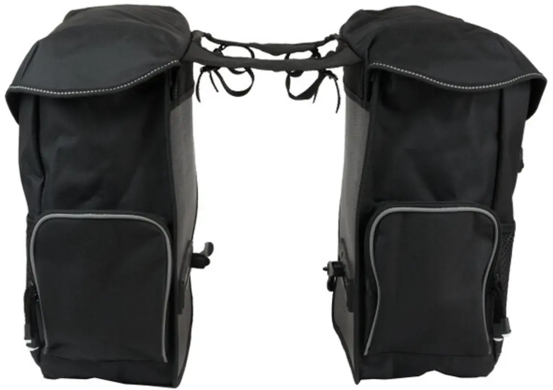Willex Bagagetas XL Dubbele Fietstas 34L - Zwart - afbeelding 3 van 6