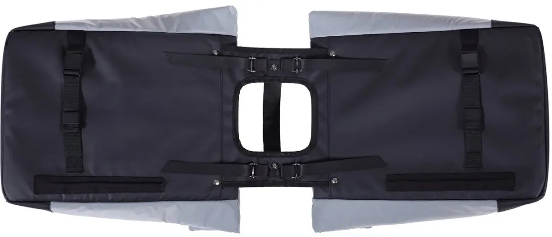 Willex Dubbele Tas 34L - Reflecterend - Grijs - afbeelding 4 van 6