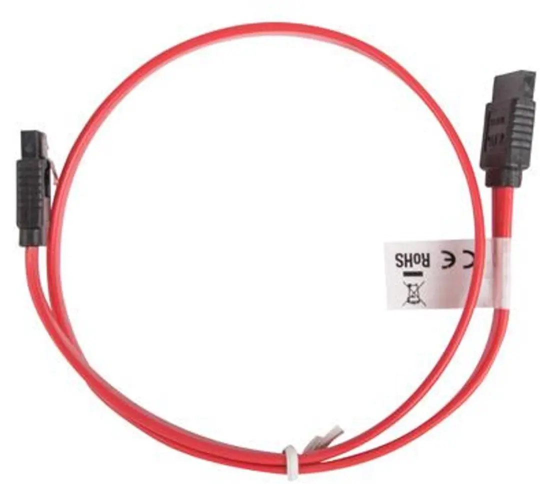 Lanberg SATA-III Kabel 0,5m - Rood - afbeelding 2 van 5