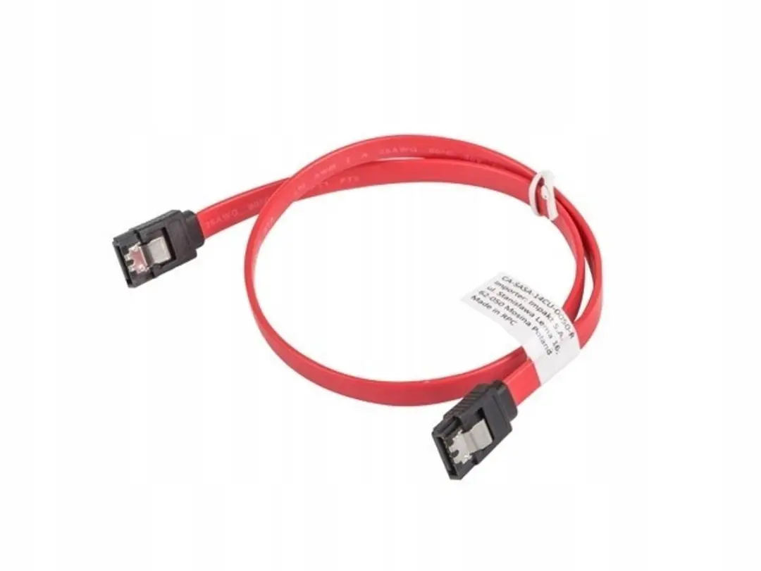 Lanberg SATA-III Kabel 0,5m - Rood - afbeelding 5 van 5