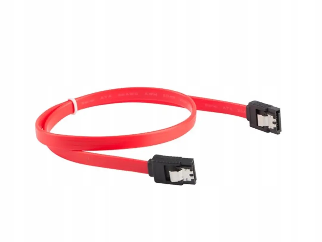 Lanberg SATA-III Kabel 0,5m - Rood - afbeelding 3 van 5