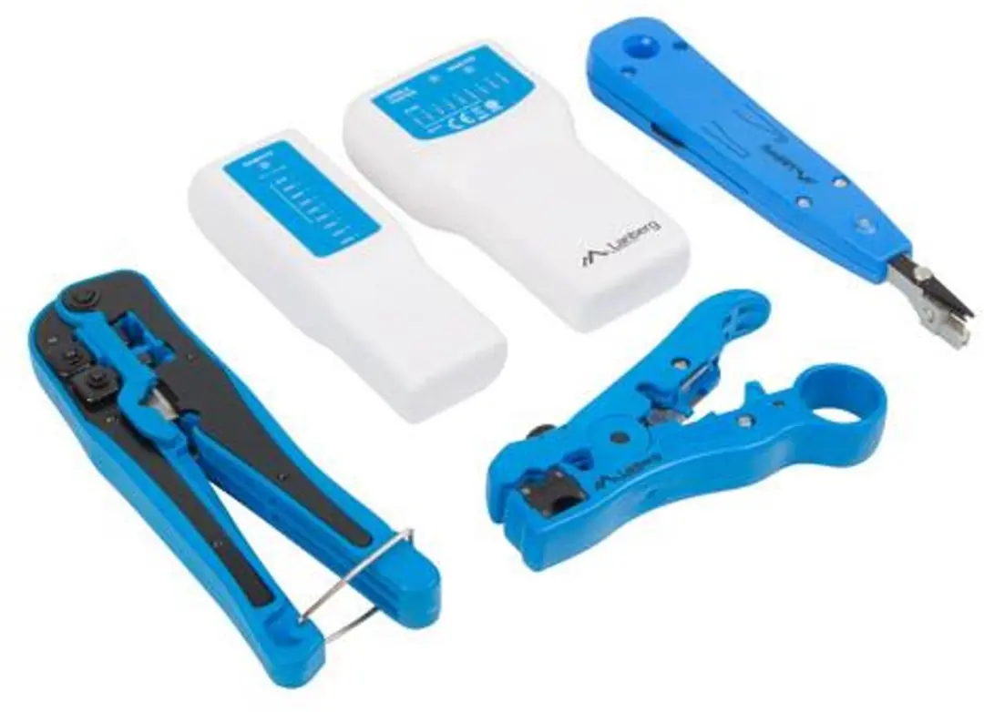 Lanberg NT-0302 LAN Gereedschapsset - Blauw - afbeelding 2 van 3