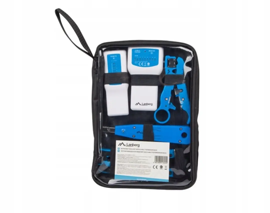 Lanberg NT-0302 LAN Gereedschapsset - Blauw - afbeelding 3 van 3
