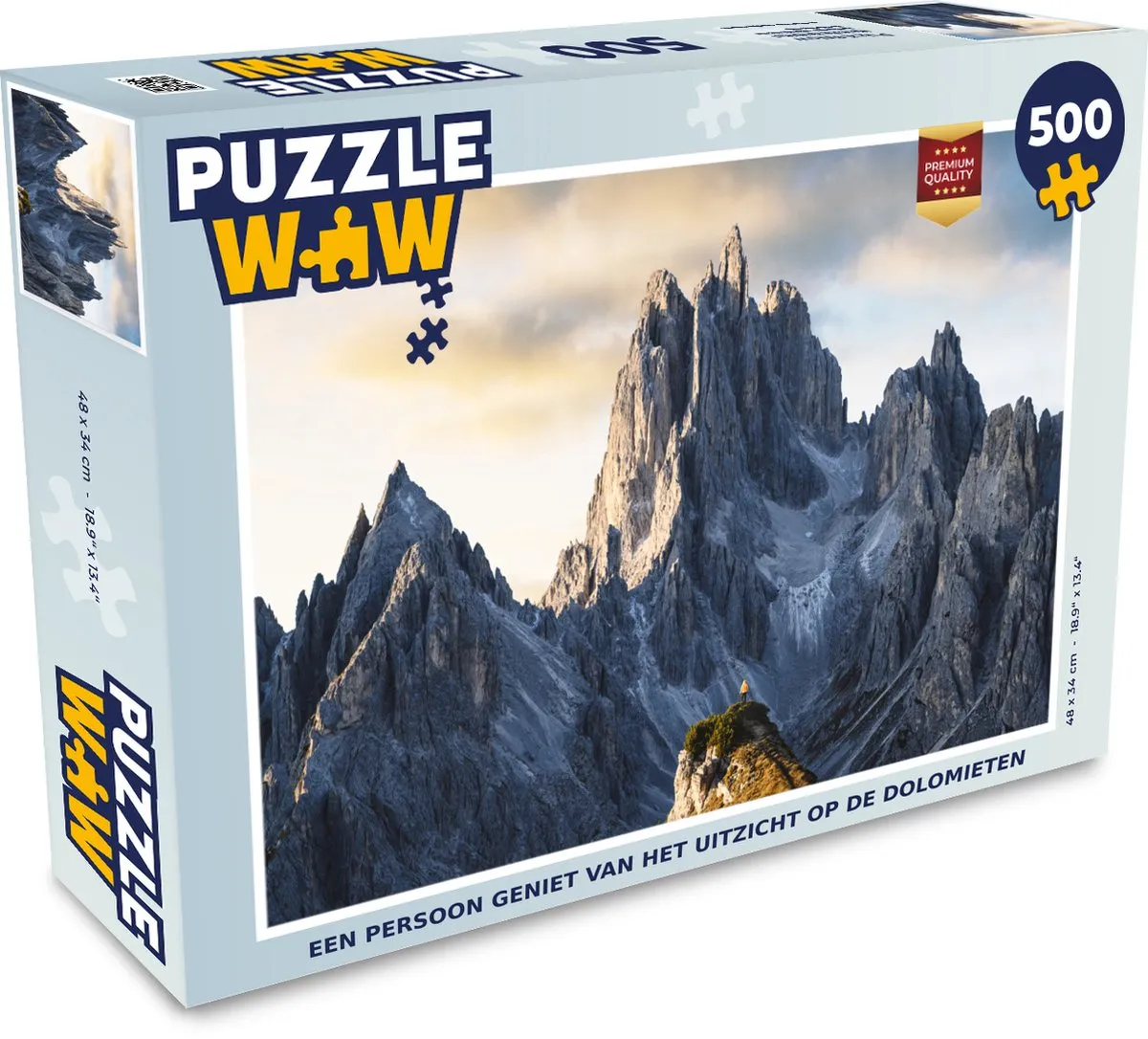 PuzzleWow Legpuzzel Dolomieten 500 Stuks