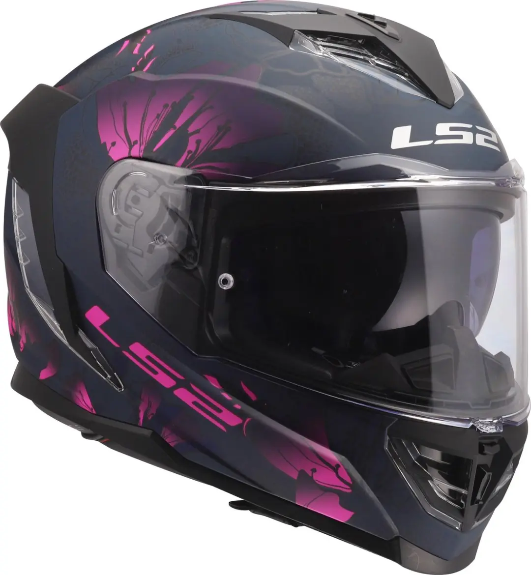 LS2 FF818 Storm III Burst Helm - XS - Roze/Zwart