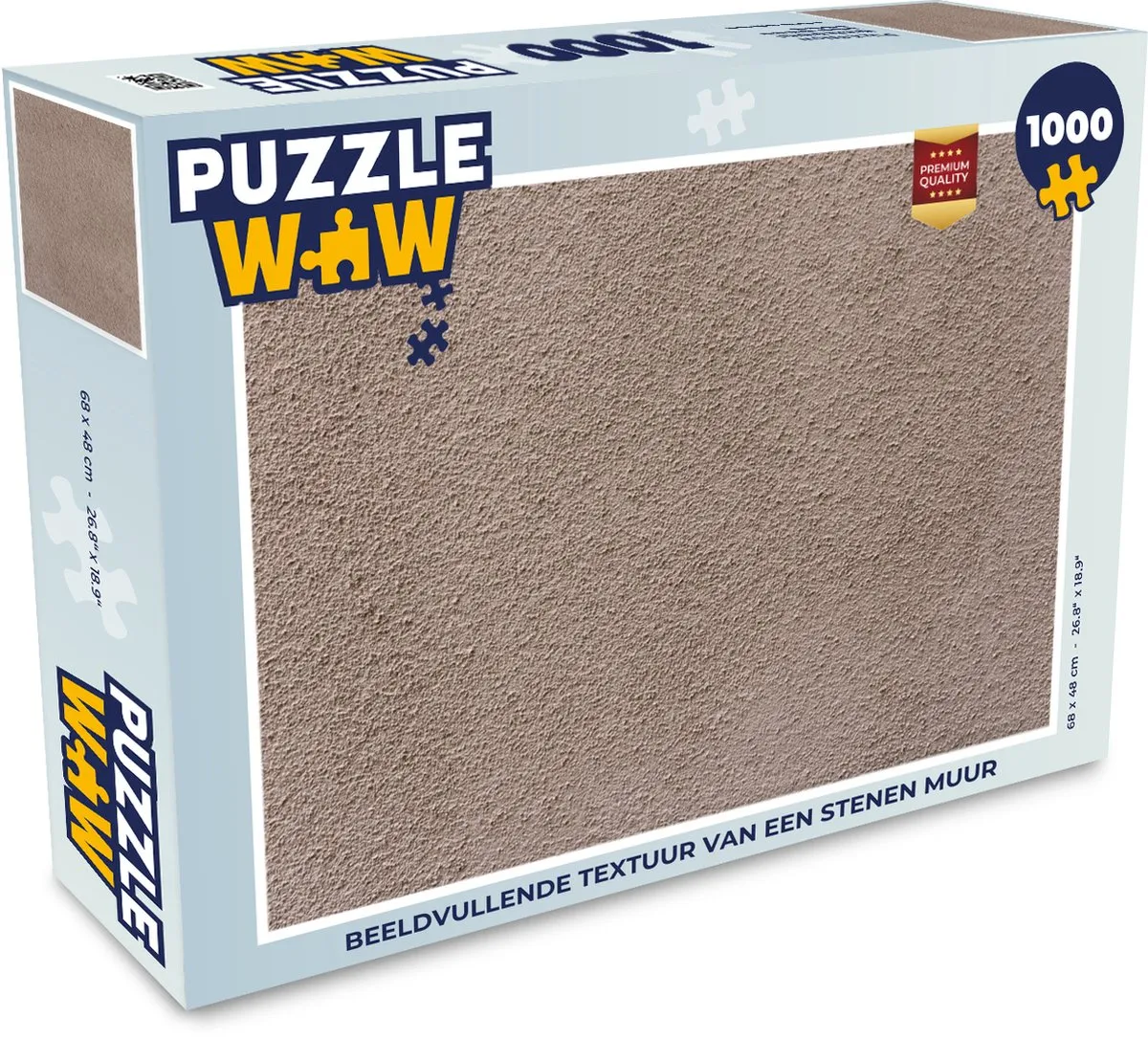 PuzzleWow Legpuzzel 1000 Stuks - Multicolor