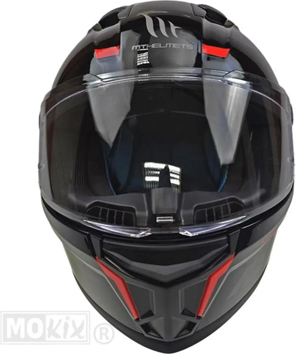 MT Stinger 2 integraalhelm glans zwart XL