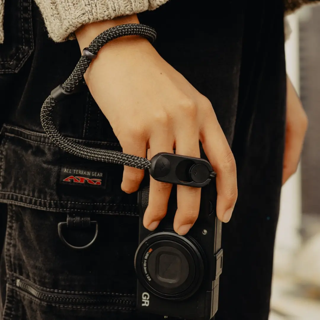 Peak Design Cuff Rope Camera Polsband - Zwart