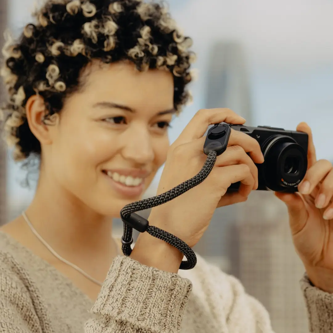 Peak Design Cuff Rope Camera Polsband - Zwart