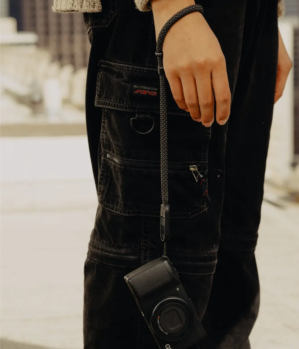 Peak Design Cuff Rope Camera Polsband - Zwart