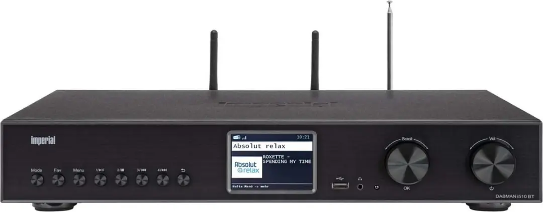 Imperial DABMAN i510 BT Multifunctionele Radio - Zwart