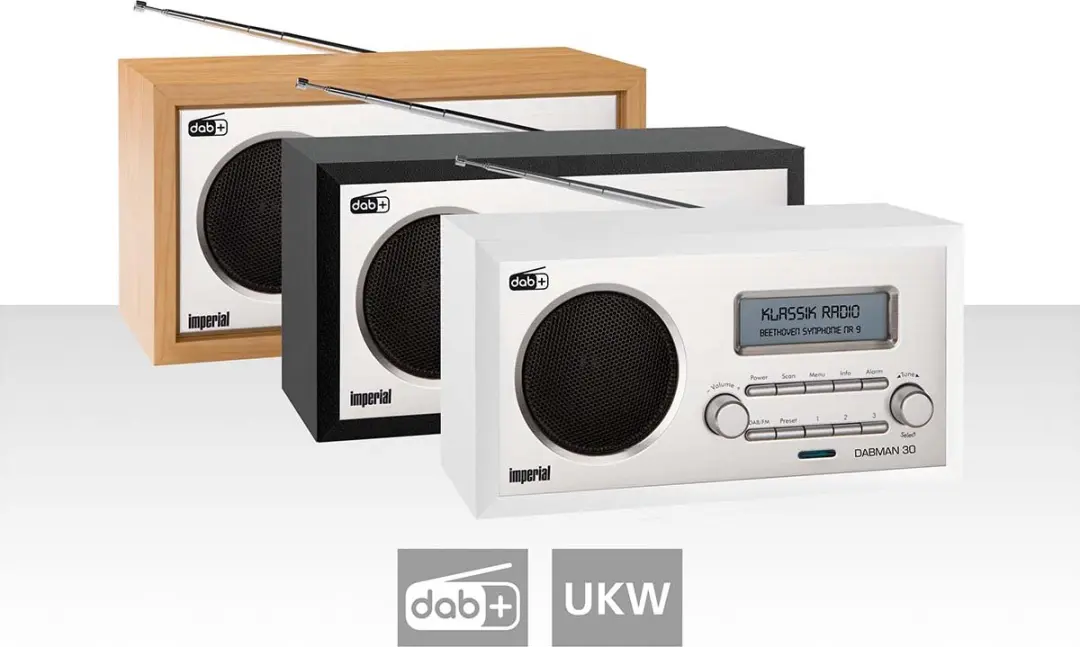 Imperial DABMAN 30 DAB+/FM-radio - 2W - Wit
