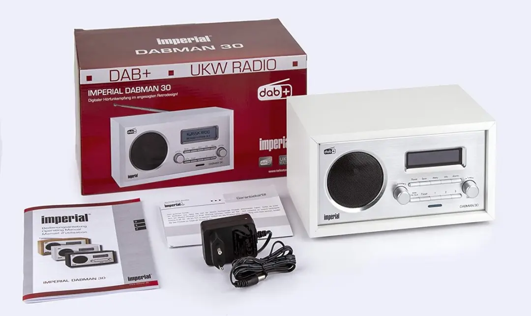 Imperial DABMAN 30 DAB+/FM-radio - 2W - Wit - afbeelding 6 van 6