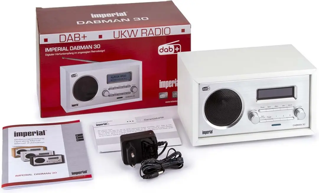 Imperial DABMAN 30 DAB+/FM-radio - 2W - Wit