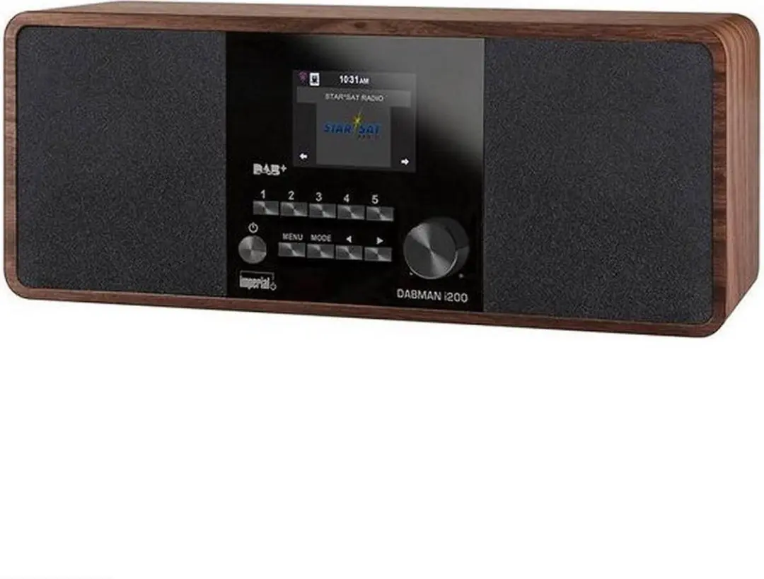 Imperial DABMAN i200 V2 Internetradio - DAB+/FM/BT/WiFi - 4W - Bruin
