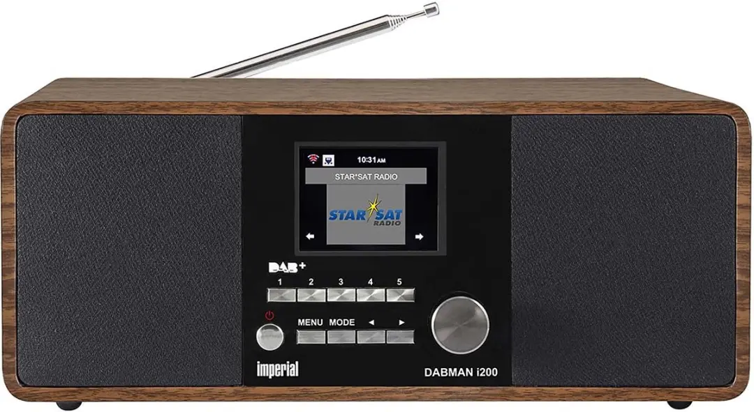 Imperial DABMAN i200 V2 Internetradio - DAB+/FM/BT/WiFi - 4W - Bruin