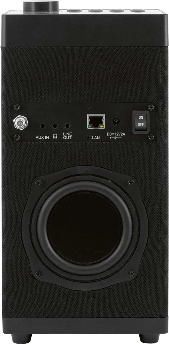 Imperial DABMAN i610 Internetradio - 50W - Zwart - afbeelding 6 van 6