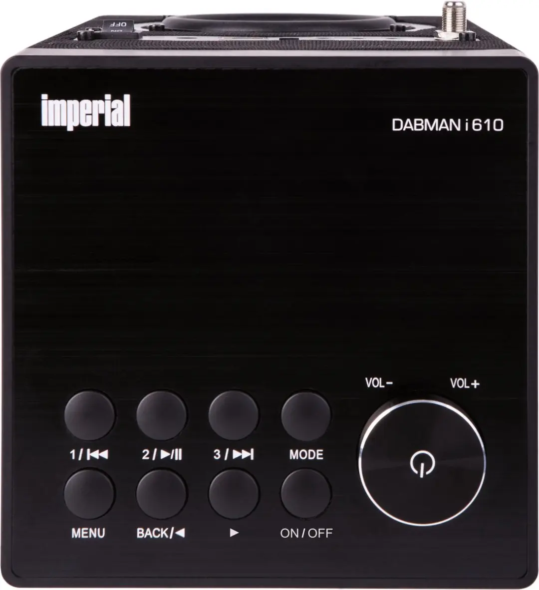Imperial DABMAN i610 Internetradio - 50W - Zwart - afbeelding 3 van 6