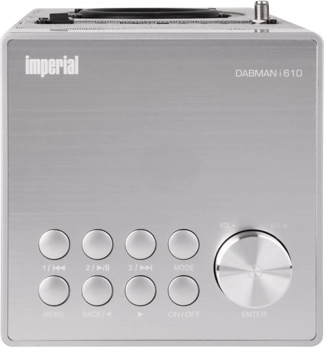 Imperial DABMAN i610 Internetradio - Grijs - afbeelding 3 van 6