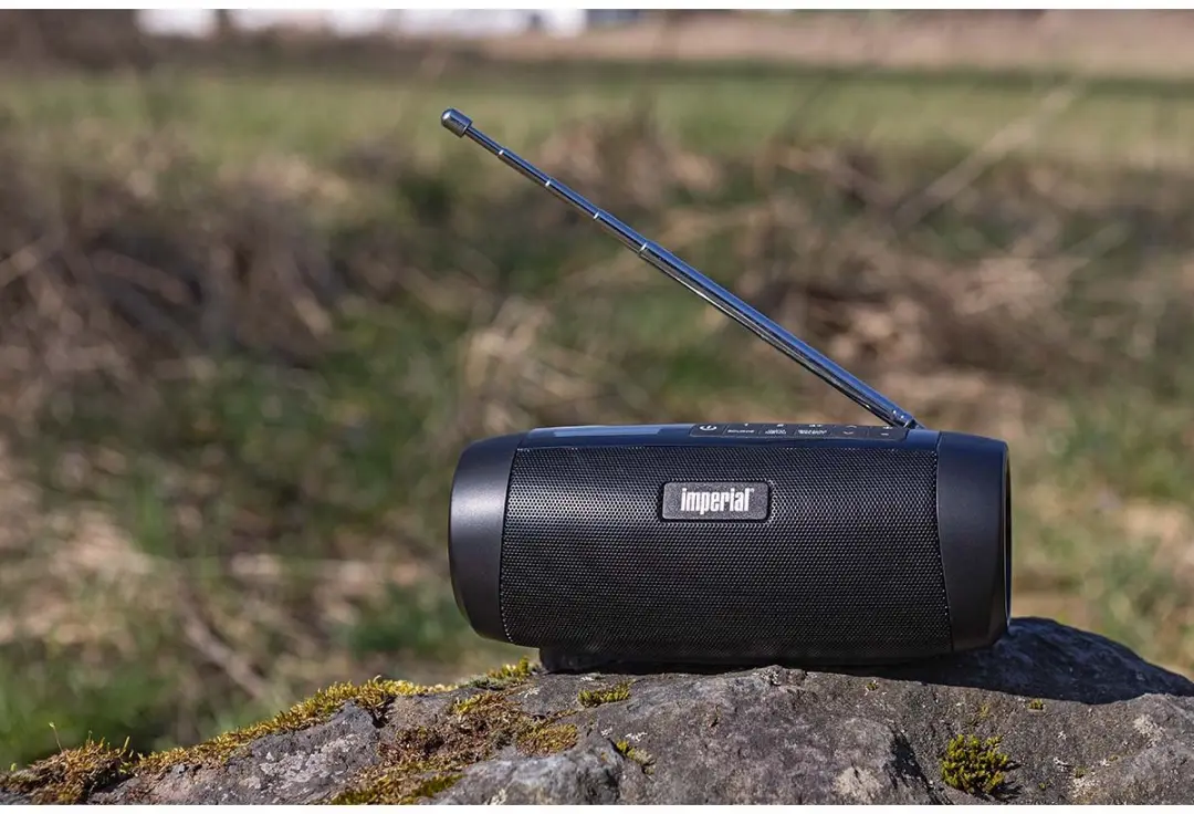 Imperial DABMAN GO Draagbare DAB+ FM Radio - 15W - Zwart