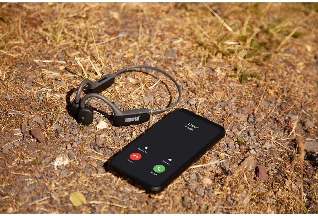 Imperial BluTC Active 1 Bone Conduction Headphone - Zwart - afbeelding 4 van 6