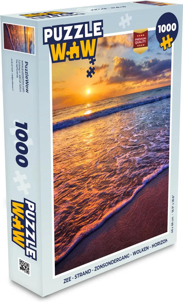 PuzzleWow Legpuzzel 1000 Stuks