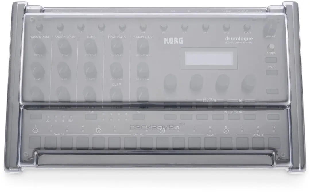 Decksaver Korg Drumlogue Cover