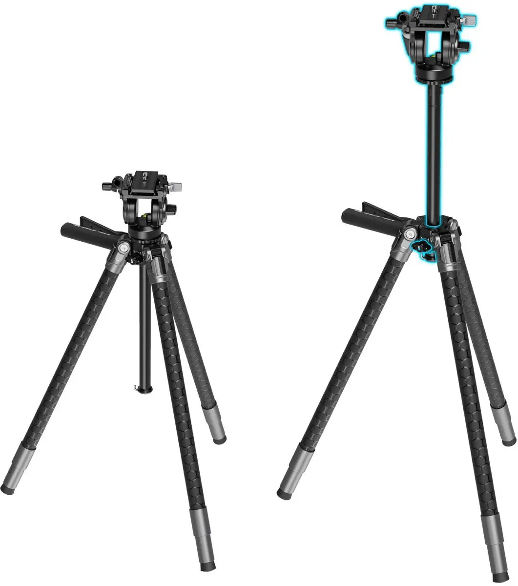 SmallRig Tribex SE Hydraulische Statief 5305 - Zwart