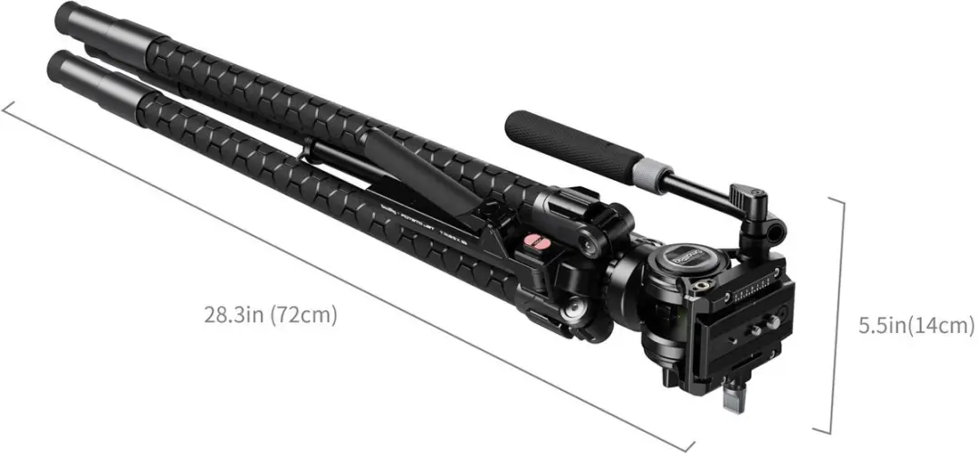 SmallRig Tribex SE Hydraulische Statief 5305 - Zwart