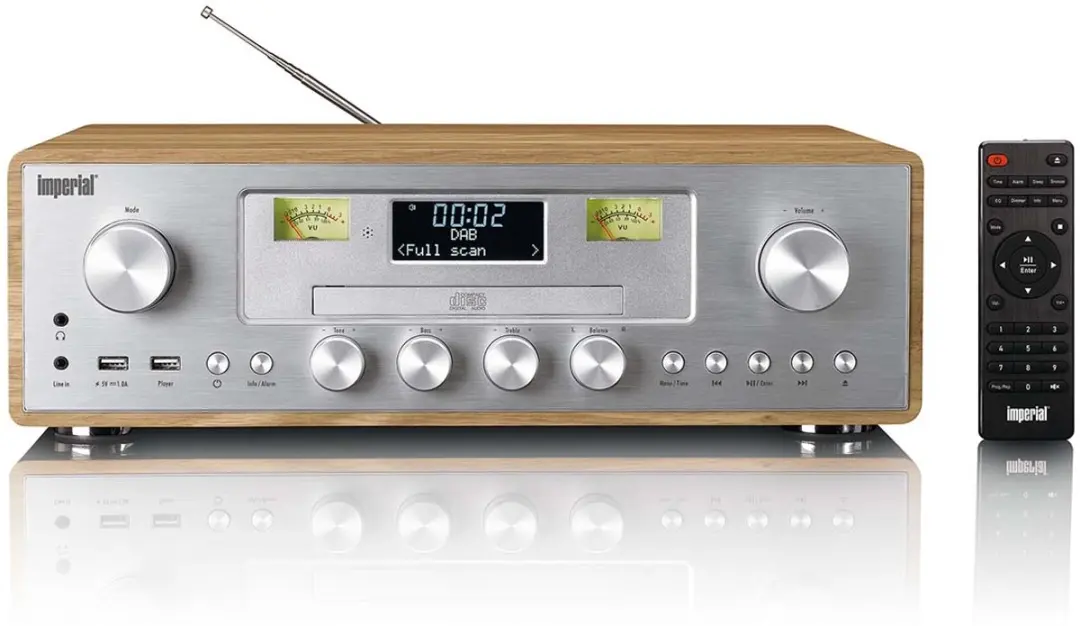 Imperial Dabman 280CDWDSI DAB+ Radio met CD - Zilver - afbeelding 5 van 6