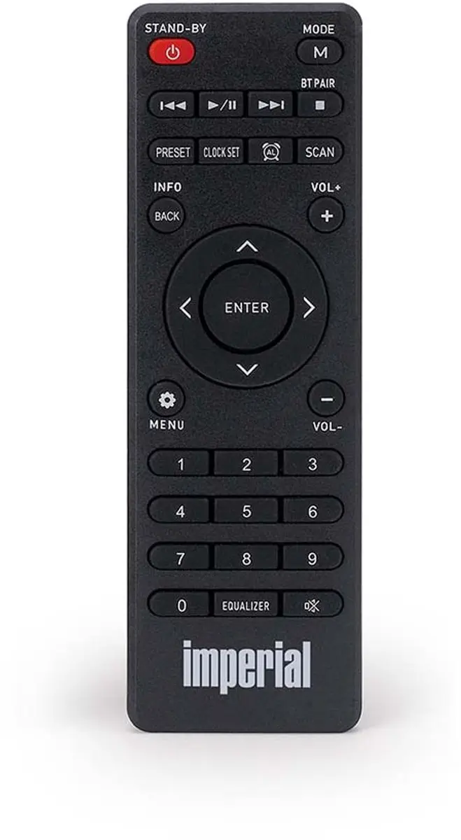 Imperial DABMAN-220BK DAB+/FM Radio - Bluetooth - Zwart - afbeelding 3 van 6