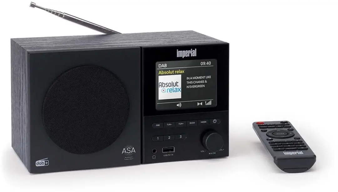 Imperial DABMAN-120BK DAB+/FM Radio - Bluetooth - Zwart - afbeelding 4 van 6