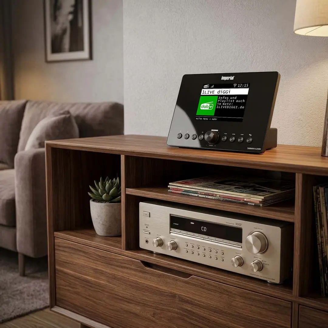 Imperial DABMAN i420BK Internetradio - DAB+/FM - Bluetooth - Zwart - afbeelding 5 van 6