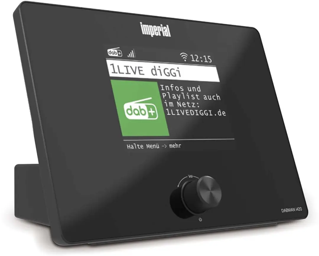 Imperial DABMAN i420BK Internetradio - DAB+/FM - Bluetooth - Zwart - afbeelding 2 van 6